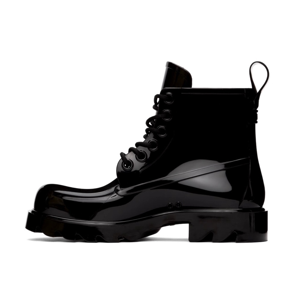 Bottega Veneta Black Stride Ankle Boots Size 40 - Picture 3 of 10